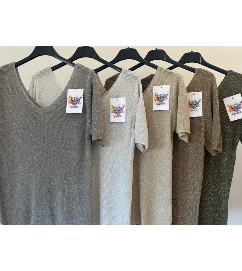 CAMISETA MANGA CORTA BRILLO