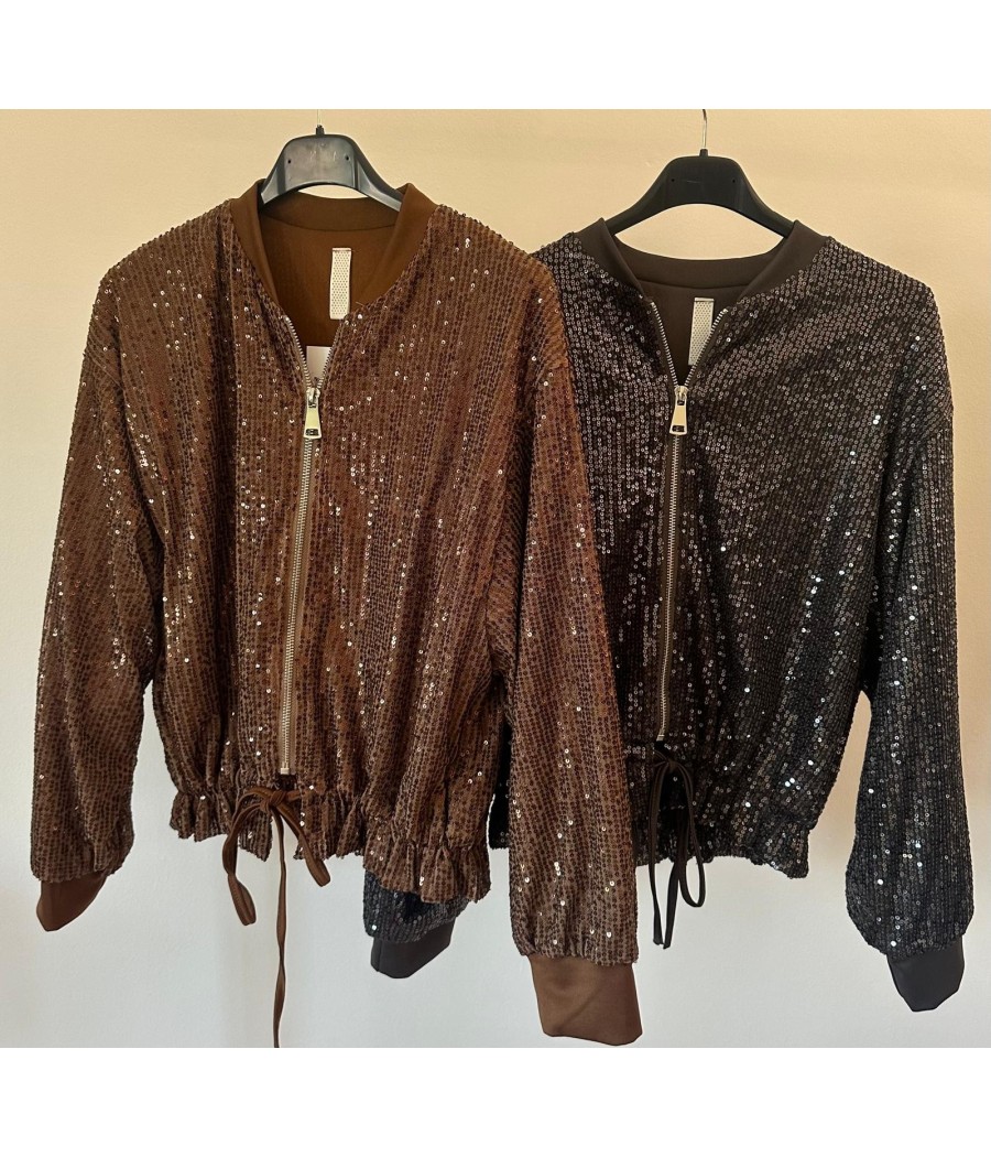 CHAQUETA LENTEJUELAS