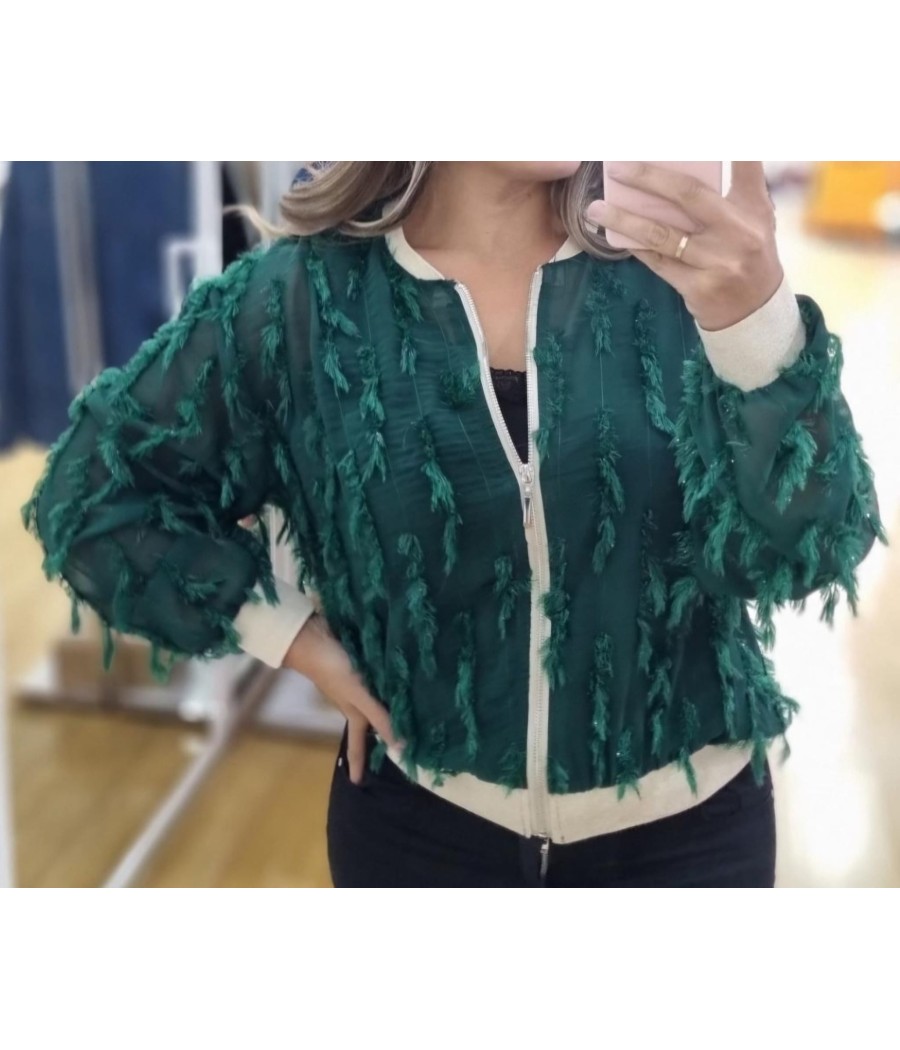 CONJUNTO DE CHAQUETA Y TOP