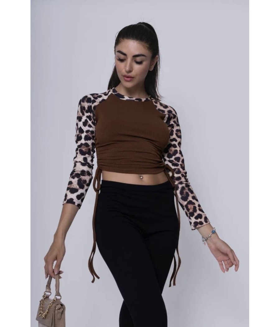 TOP ANIMAL PRINT