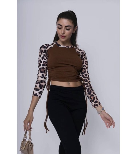 TOP ANIMAL PRINT