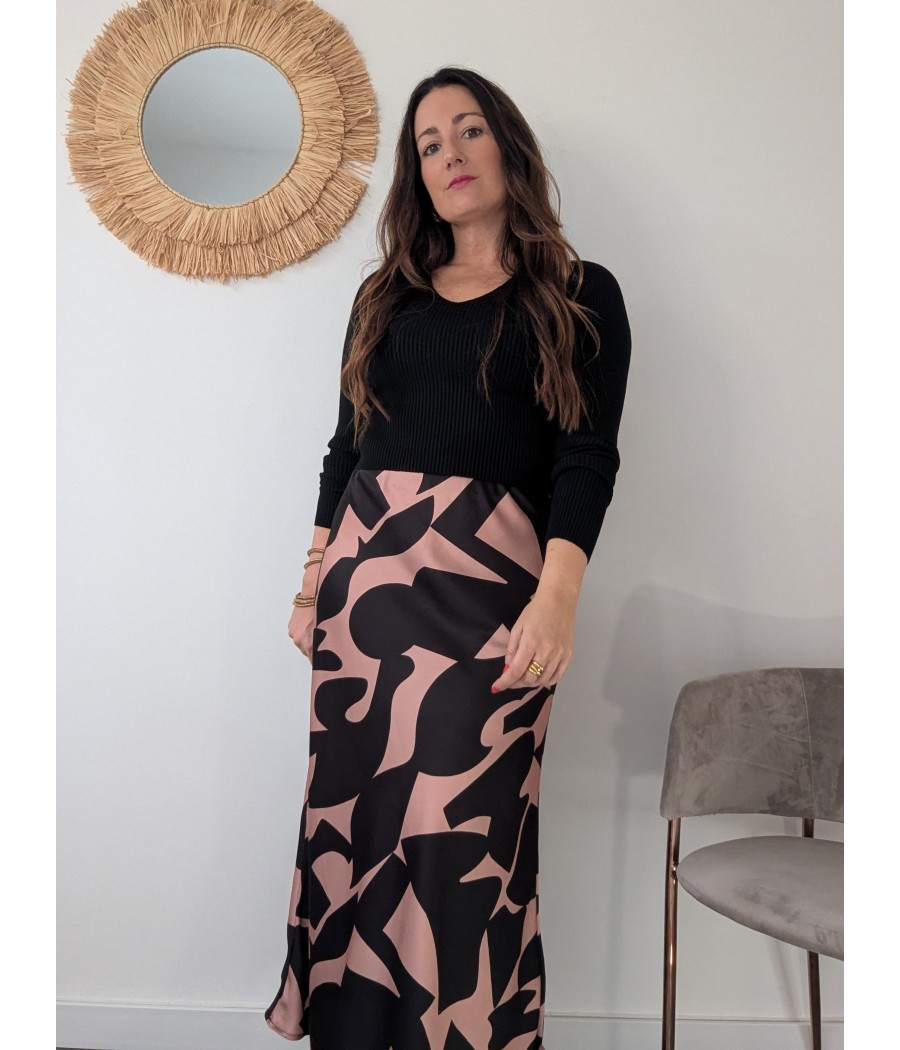 FALDA DE RASO