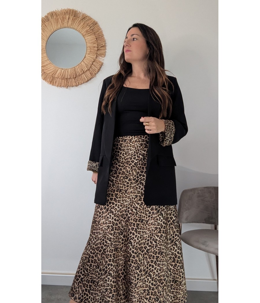 BLAZER MANGA ANIMAL PRINT