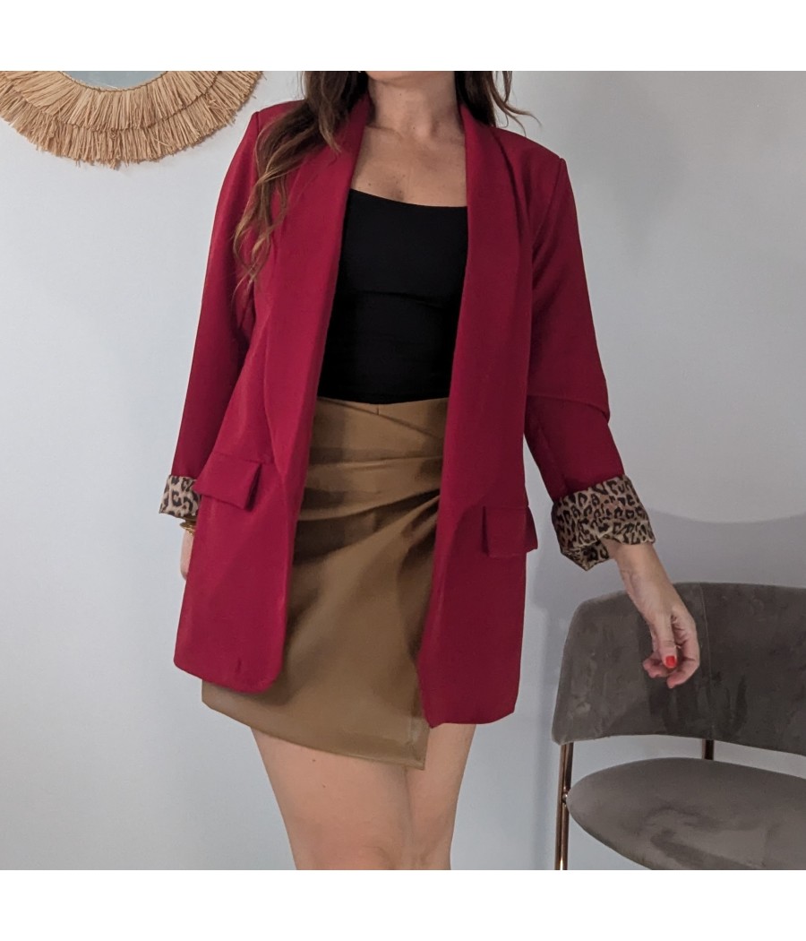 FALDA PANTALON POLIPIEL