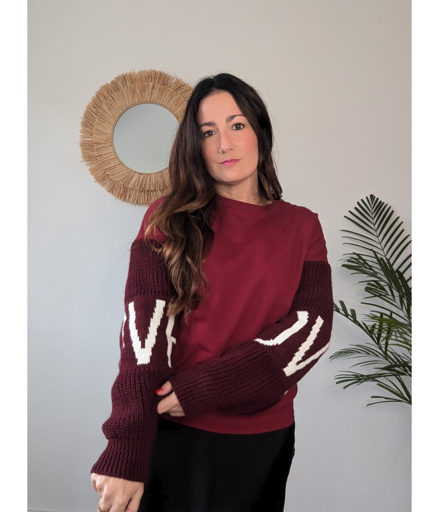 SUDADERA LOVE