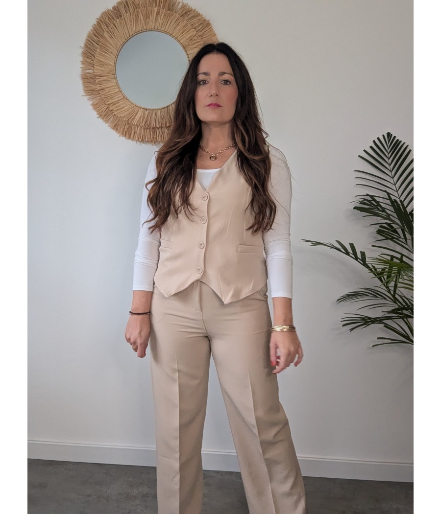 CONJUNTO PANTALÓN Y CHALECO