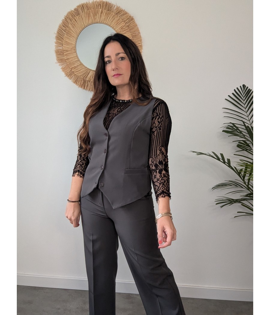 CONJUNTO PANTALÓN Y CHALECO