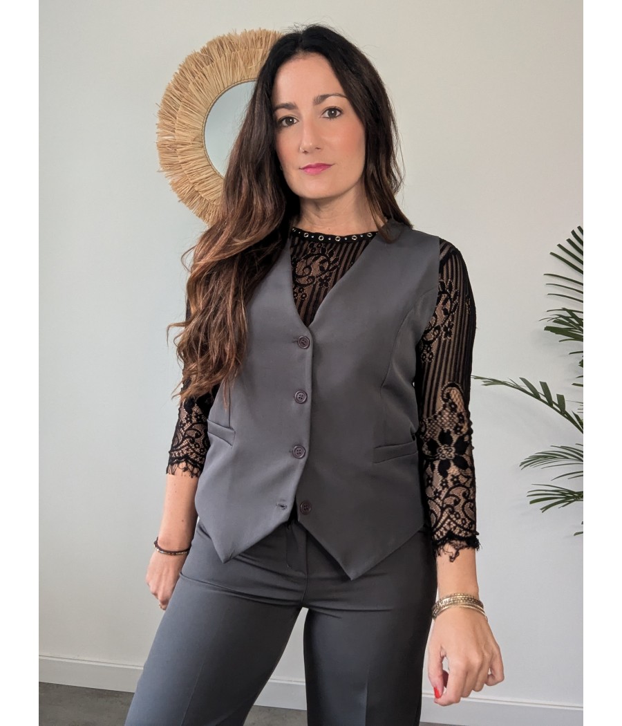 CONJUNTO PANTALÓN Y CHALECO