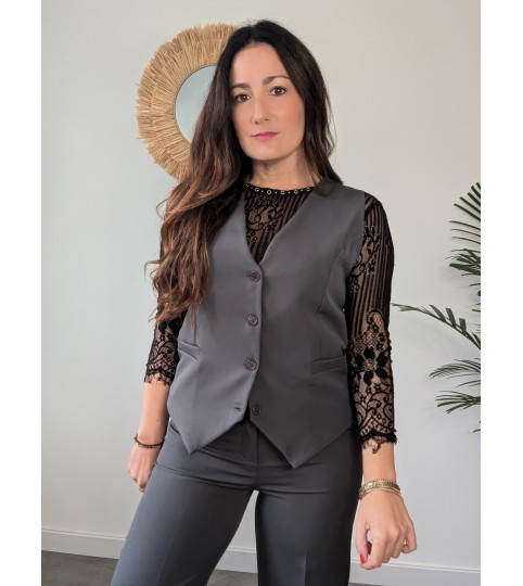 CONJUNTO PANTALÓN Y CHALECO