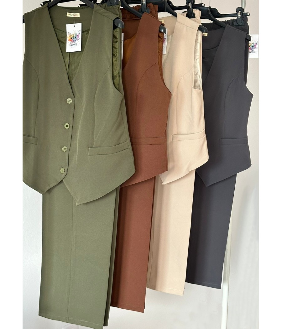 CONJUNTO PANTALÓN Y CHALECO