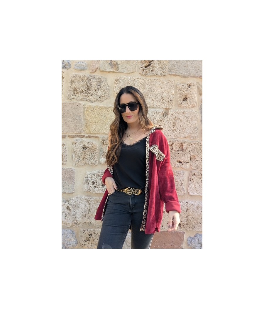 CAMISA DE PANA ANIMAL PRINT