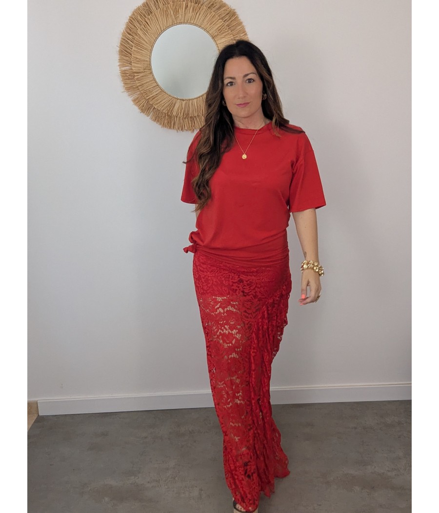 CONJUNTO FALDA DE VOLANTES
