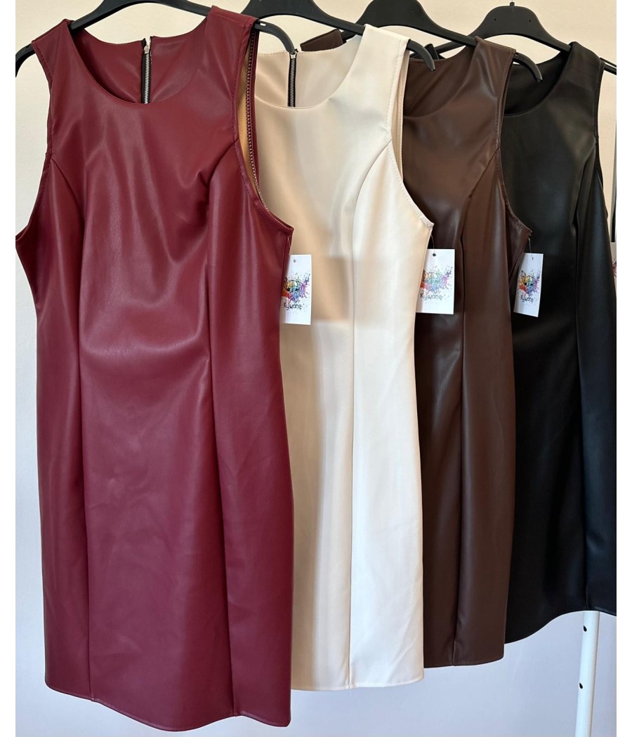 VESTIDO POLIPIEL