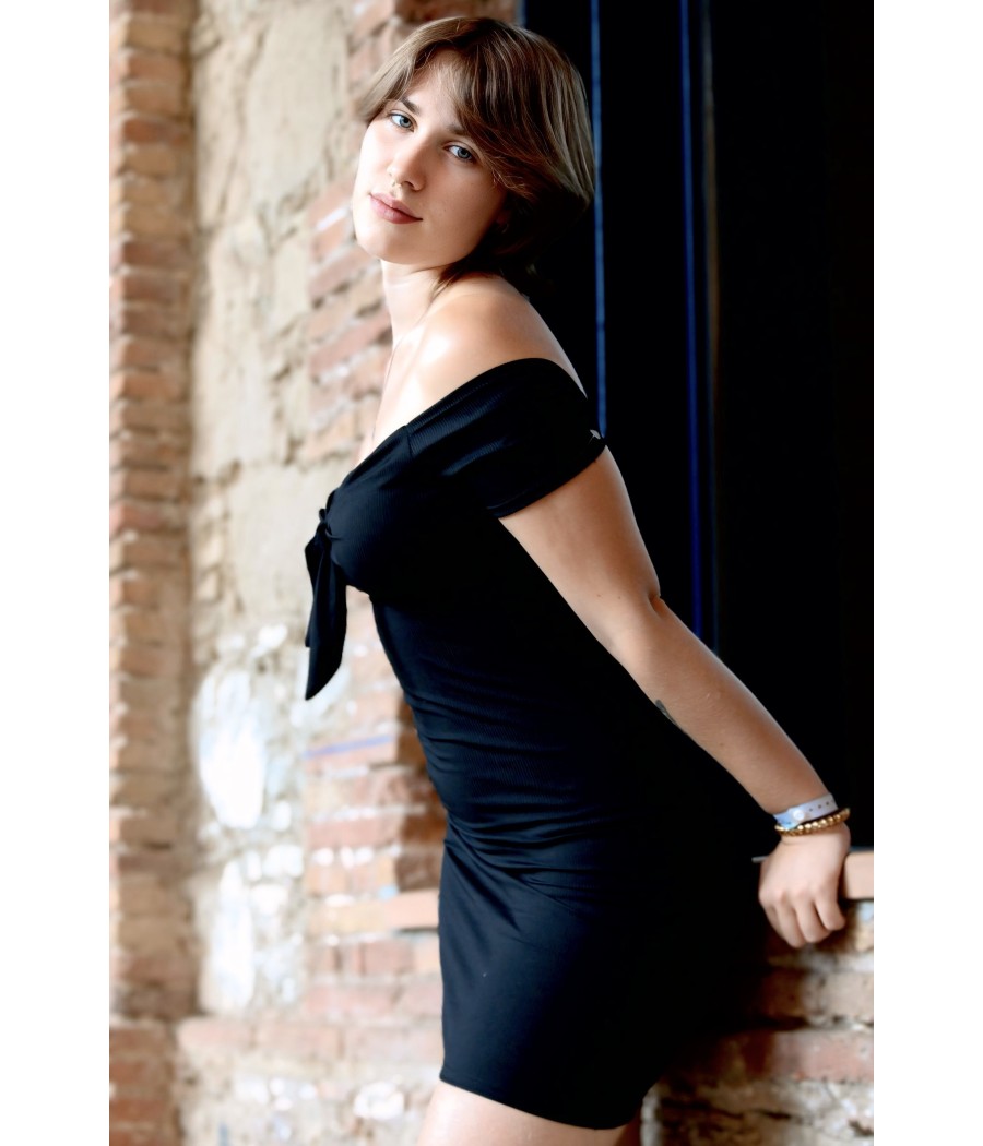 VESTIDO CORTO CANALE